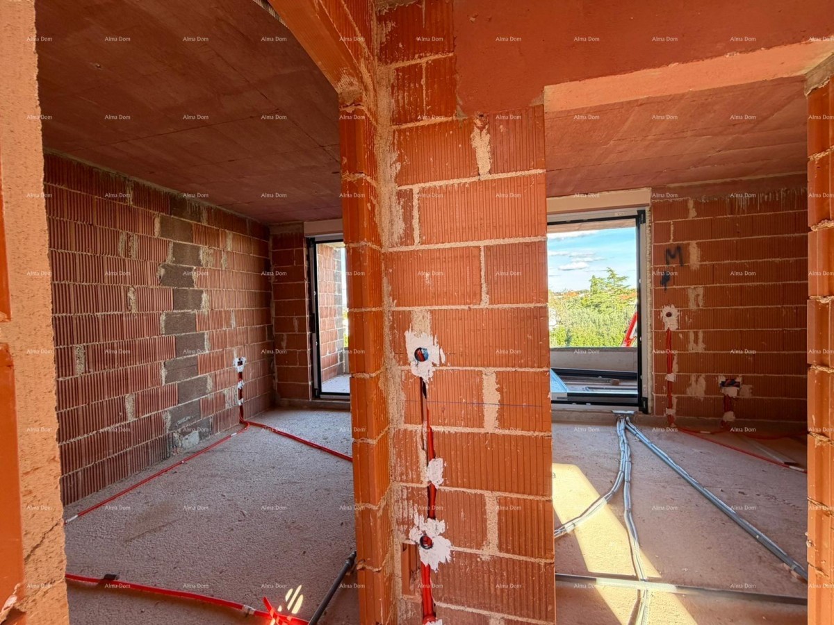 Prodaja modernih stanov v novem stanovanjskem projektu, pogled na morje, Štinjan, B4 16