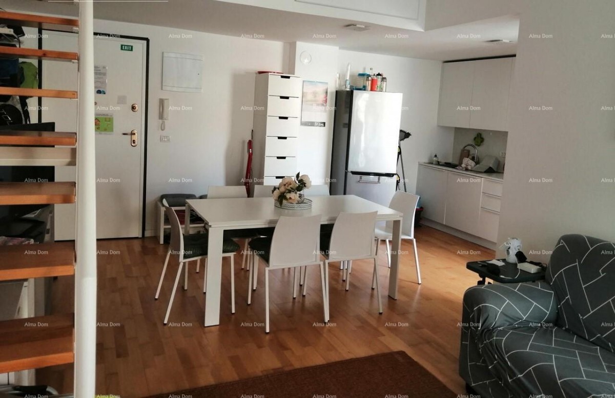 Продается квартира с видом на море в Замбратии, Умаг. 2