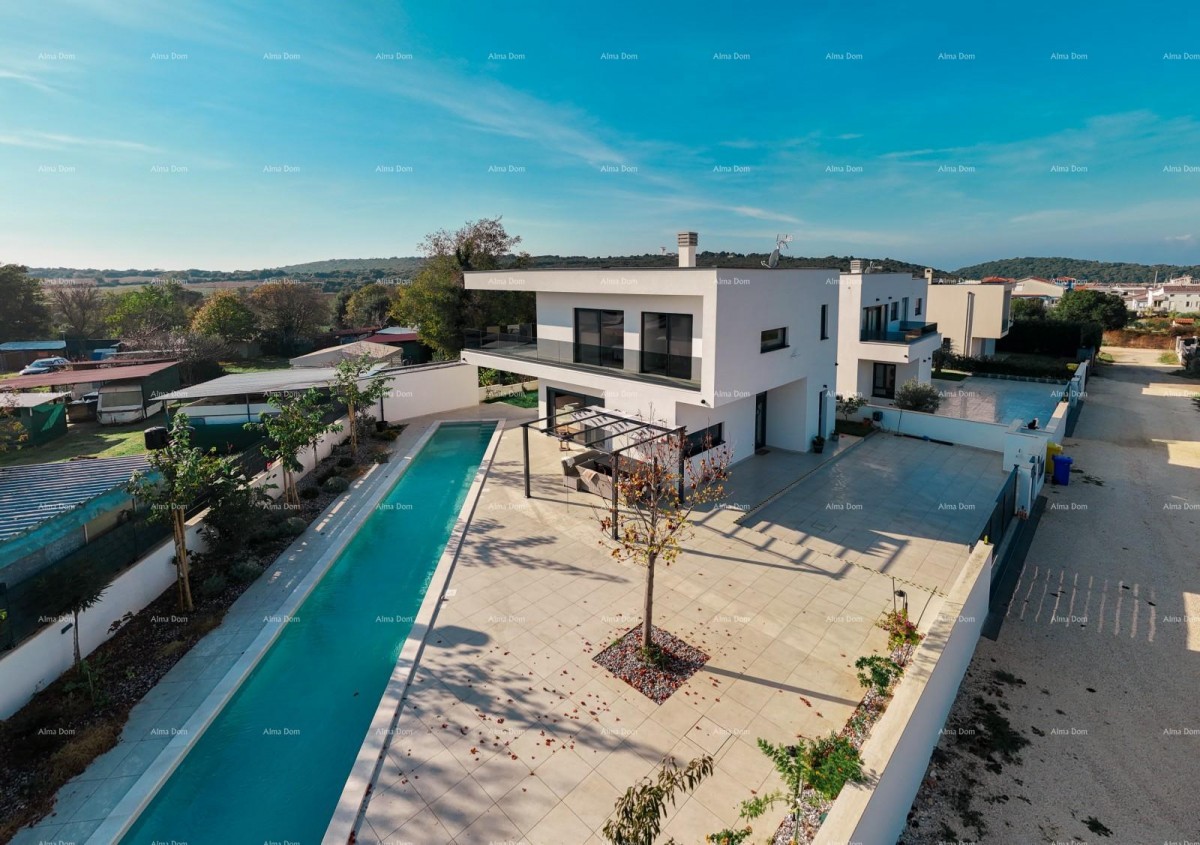 Продажа - новостроенная, современная и эксклюзивная вилла с бассейном, Волме, Пула! 11