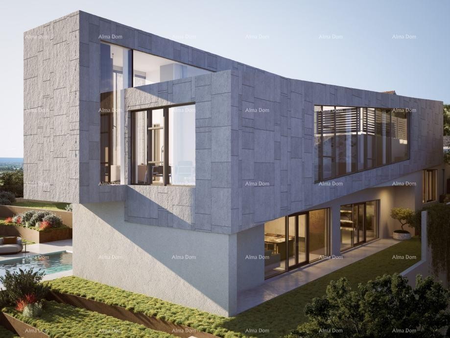 Kaštelir – građevinsko zemljište, 603 m2, s pravomoćnom građevinskom dozvolom i pogledom na more 4