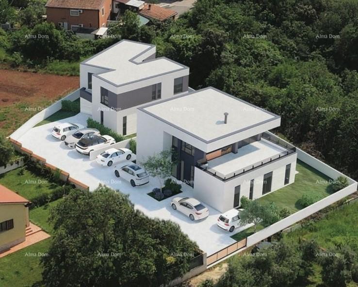 Medulin – Terreno edificabile di 572 m² con progetto e permesso 1