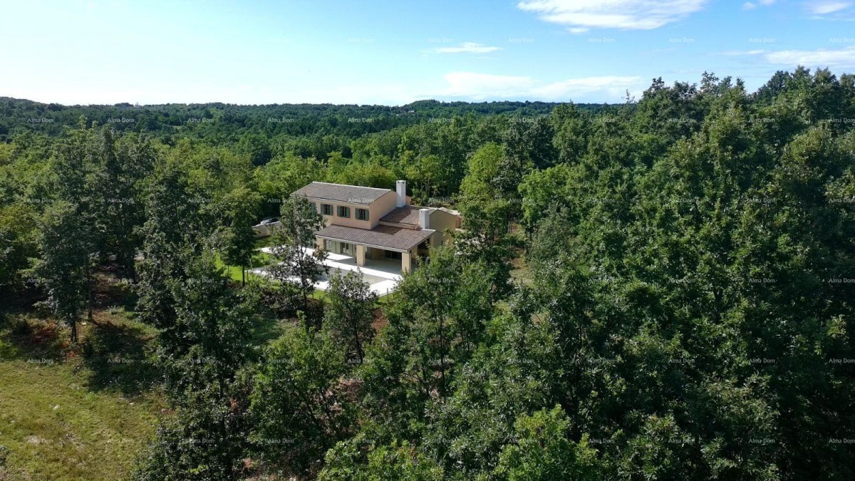 Prodaja - prostorna hiša s bazenom v gradnji, blizu Pazina! 1