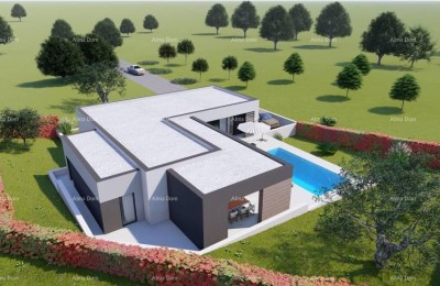 LABIN - Building plots with projects and permits