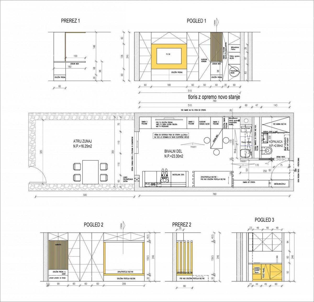 Newly renovated studio apartment, Novigrad, 350 m from the sea 9