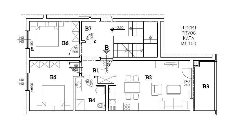 Sale - Modern Apartment in a New Private Residential Complex in Šijana, Pula! D-B 10