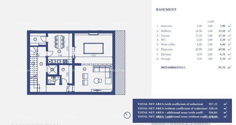 UMAG, Samostoječa vila v luksuznem letovišču! Pogled na morje! V 24 16