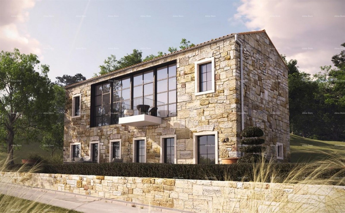 Vendita - casa in pietra istriana in fase di ristrutturazione, Cerovlje! 2