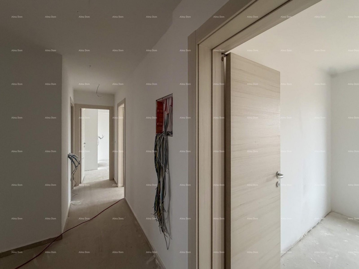 Prodaja stanova u izgradnji, Valbandon! Doetažni stan. Blizina plaža. 10