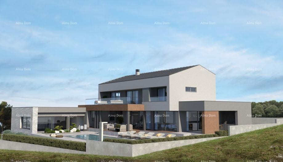 SVETI MARTIN, TERRENO EDILIZIO DI 1.031 m² CON PERMESSO EDILIZIO 3