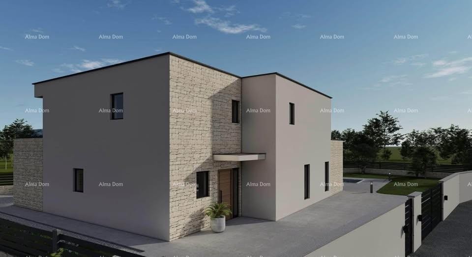 Moderna vila u izgradnji, Poreč 3