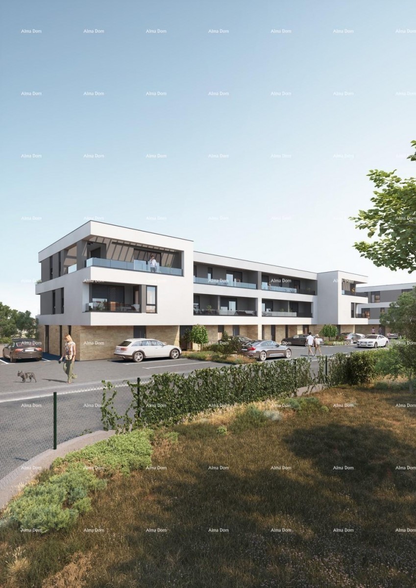 Prodaja stanova u novom stambenom kompleksu, Štinjan! 6B 8