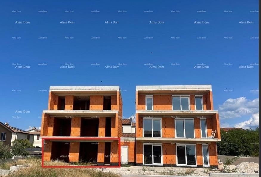 Пореч, Жбандай – Квартира на первом этаже в новостройке 12