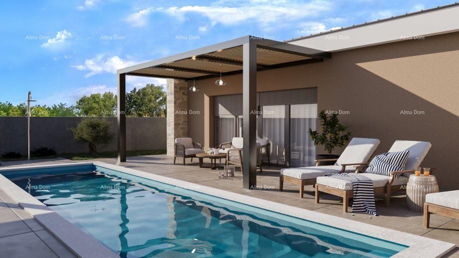 Construction land with permit and project for a villa with a pool – 760 m² 4