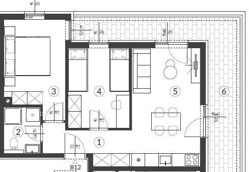 Современная квартира в новом проекте, Пула! B 12 7