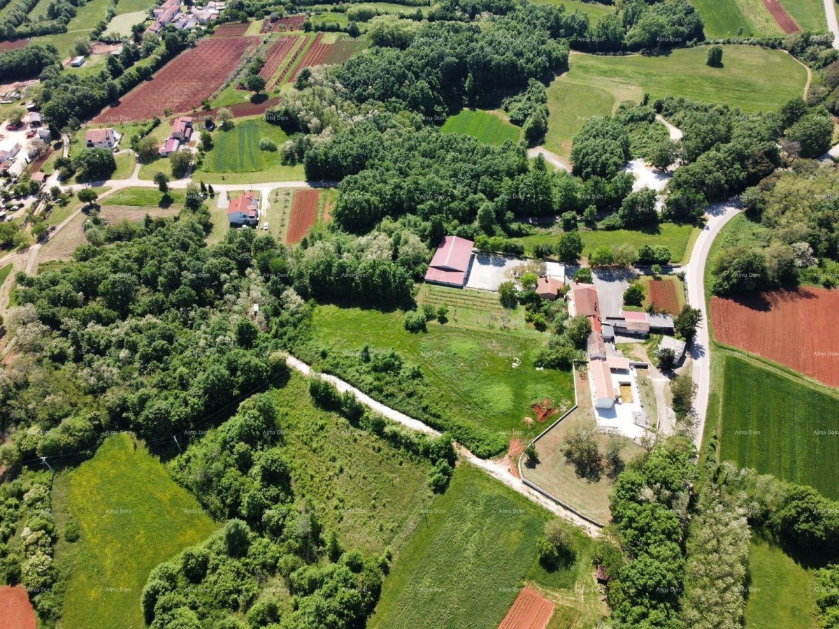 BARBAN - Gradbeno zemljišče s projektom (polovica dvojne hiše), 15 minut od morja 8