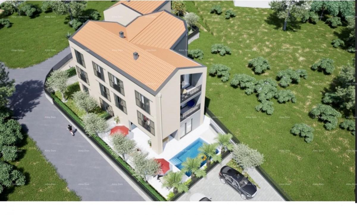 Muntrilj – gradbena parcela s projektom in dovoljenjem za 8 stanovanj 1