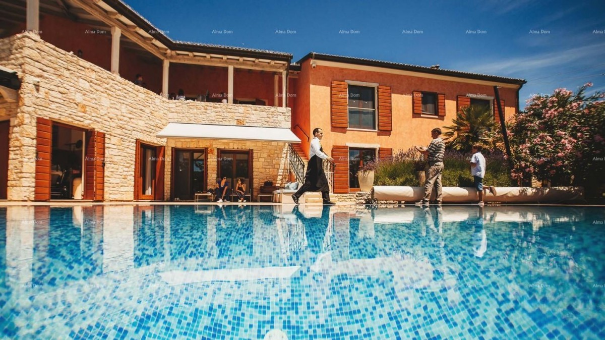 Lussuosa villa in pietra istriana con piscina in stile toscano, Rovigno! 9