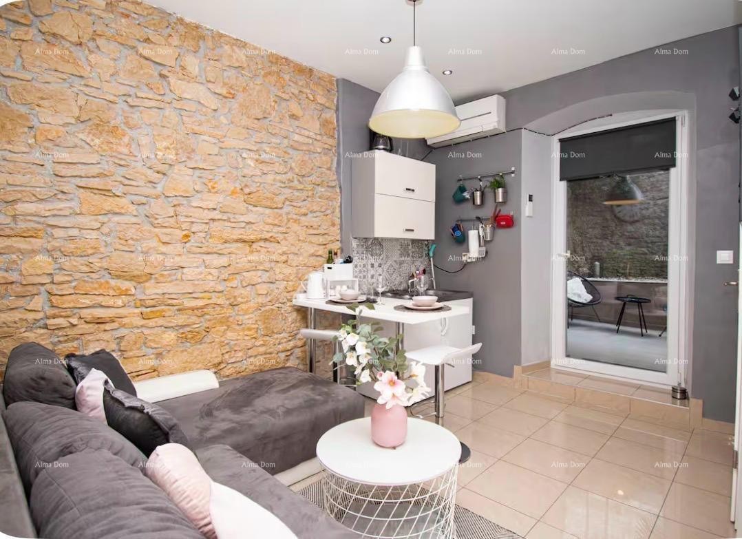 Pula – Prijeten stan v pritličju s teraso, 35 m2 1