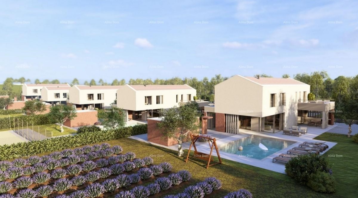 Prodaja samostojećih vila s bazenom u luksuznom, stambenom projektu, Labin! 1