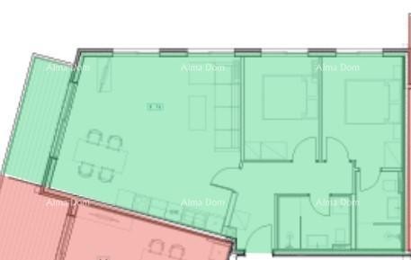 UMAG – Nuova costruzione! Appartamento in un moderno complesso residenziale con due posti auto, S 3-15 20