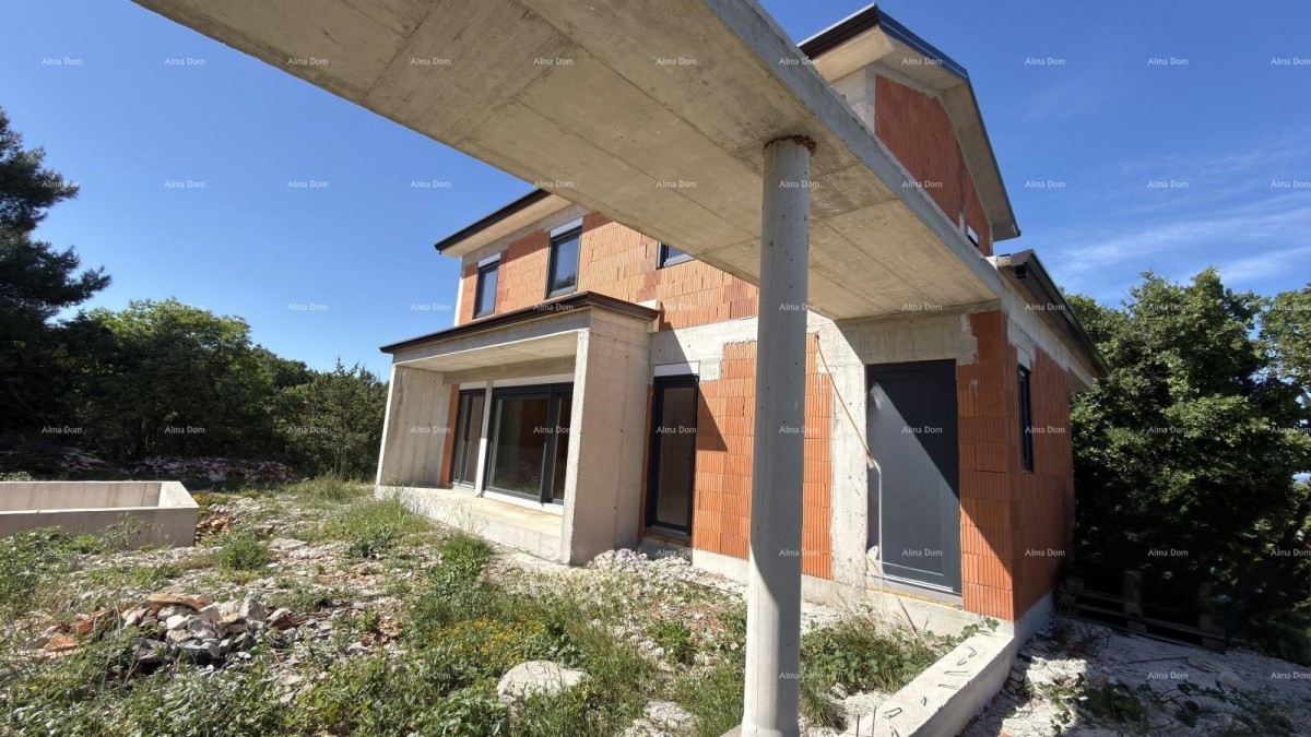 Modern house with a pool under construction - Kavran - excellent investment 3