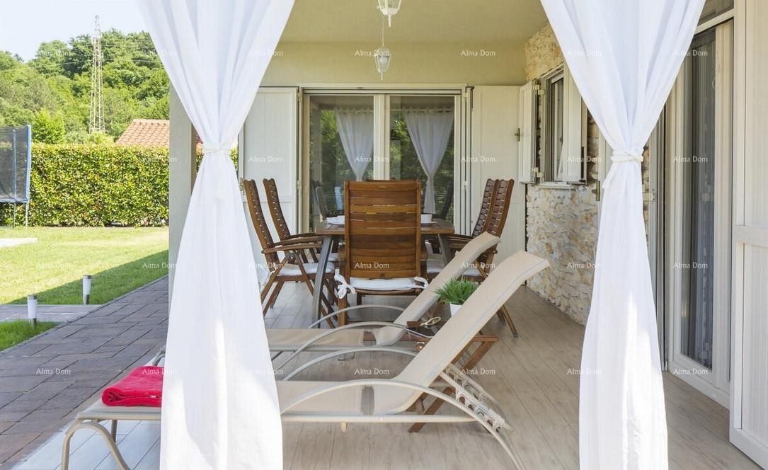 Labin – Uređena pritličnica s bazenom 4