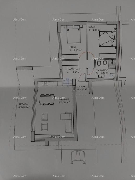 Gradbena parcela nedaleč od Tinjana! Dovoljenje za gradnjo duplex hiše! 6