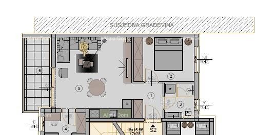 Новый жилой проект в отличном месте; Пула! S2, Z5 8