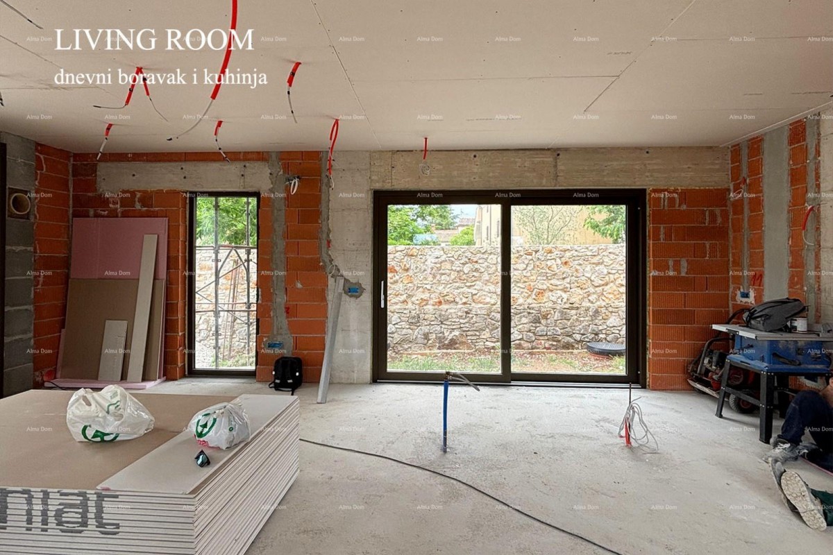 Na prodaju kuća u gradnji s bazenom – Bale, okolica 8