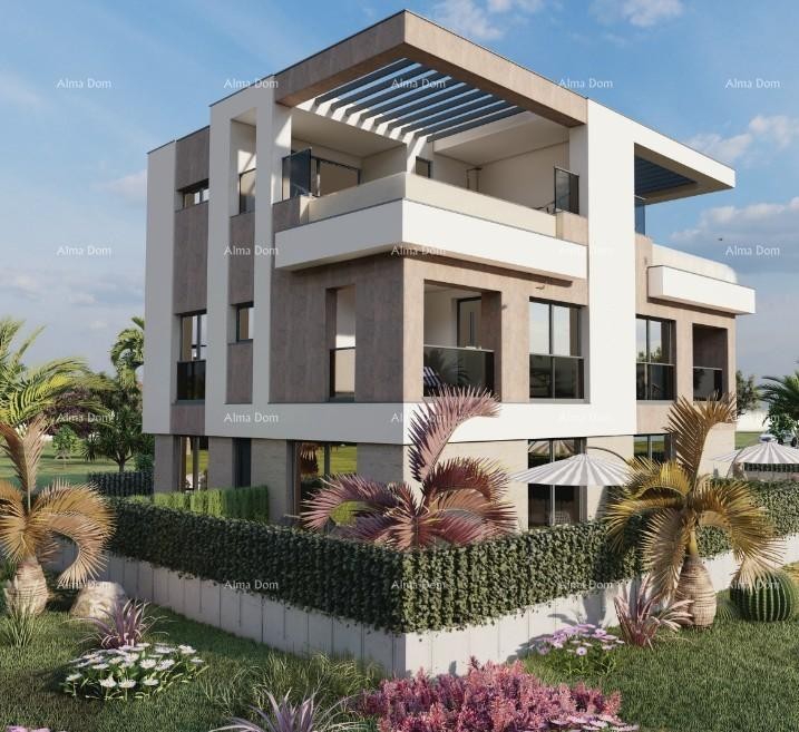 Vendita - Duplex villa in stile mediterraneo con piscina e vista mare, Medulin! 2