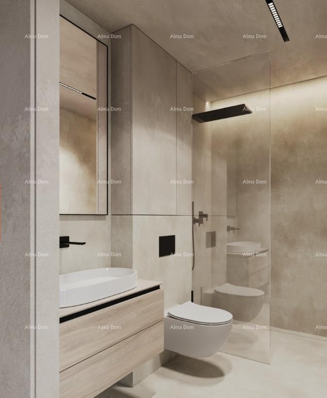 Dupleks luksuzna vila v mediteranskem slogu s bazenom in dvigalom. Pogled na morje! Medulin! 10