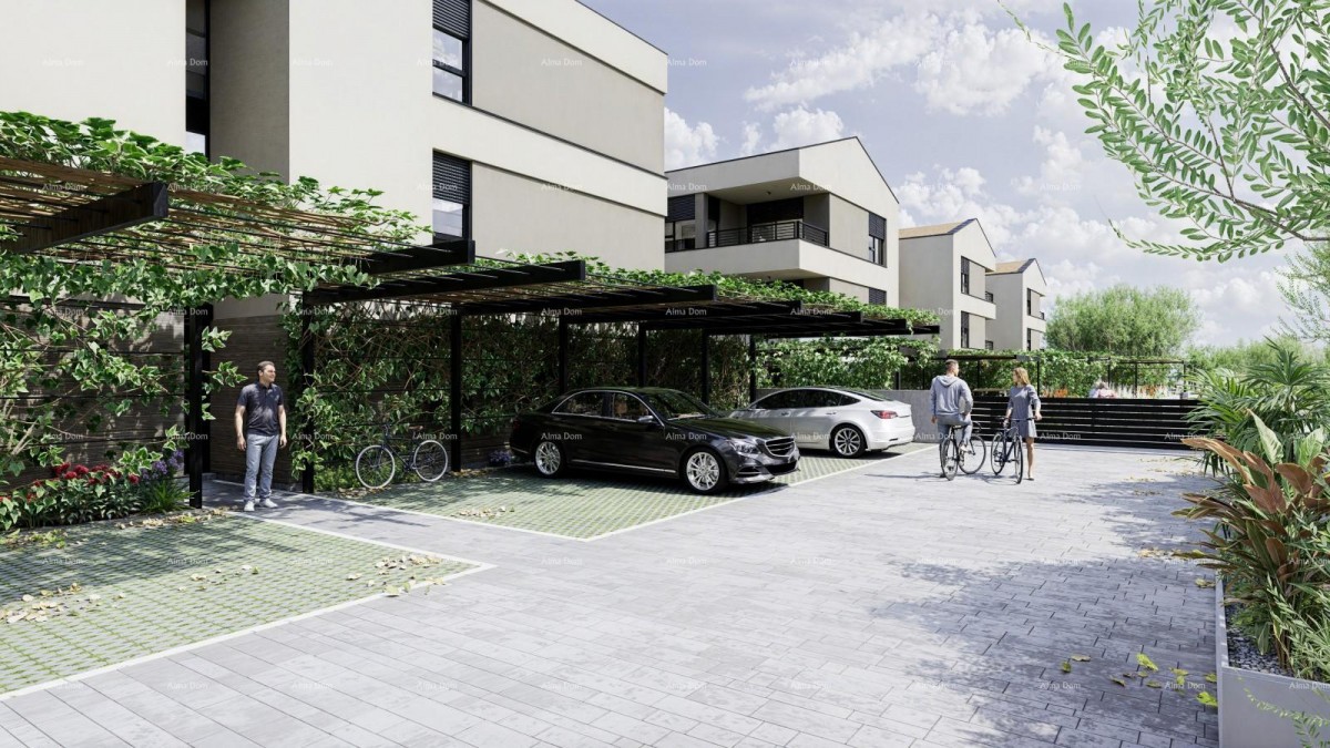 Sale of apartments in modern new construction with a shared pool! 3