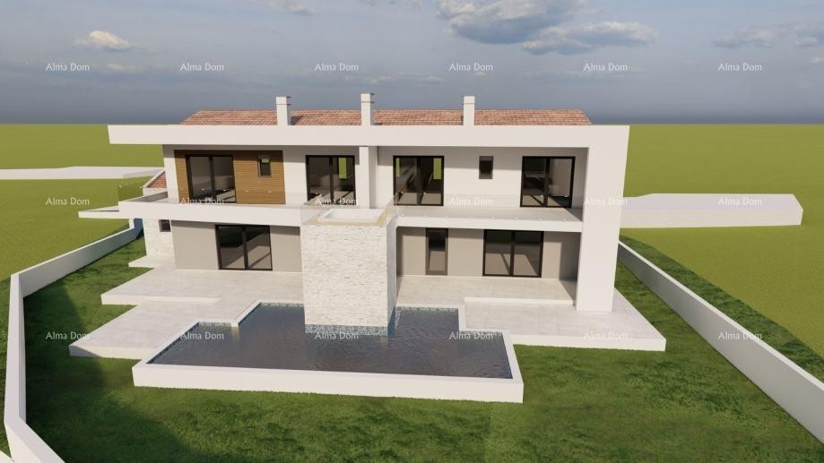 Pavićini, Gradbeno zemljišče 800 m² z dokončanim projektom 4