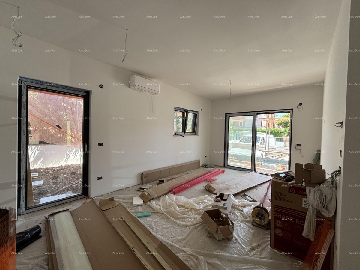 An apartment for sale with a swimming pool in a new residential building, Premantura!  (102) 1