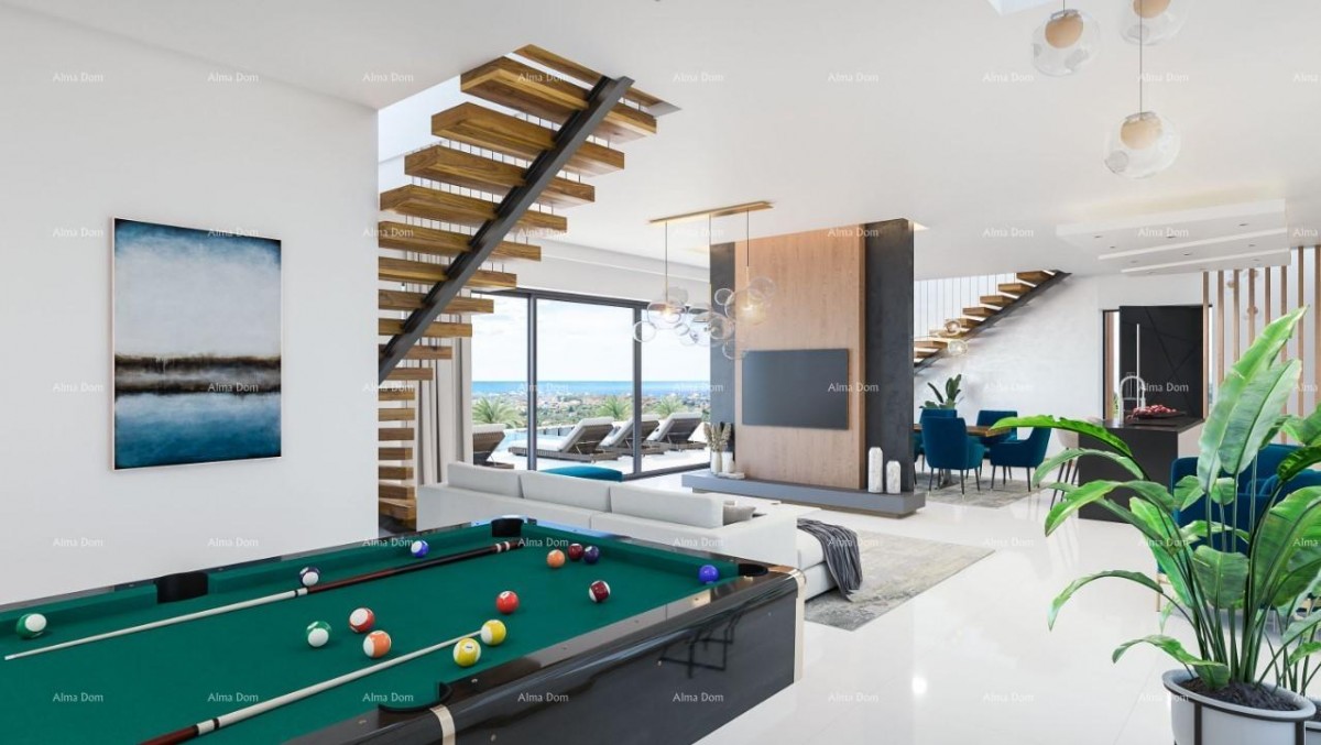 Продается современная вилла, Каштелир 37