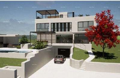 Продается роскошная вилла с бассейном, Каштелир, Пореч!