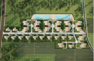 ПРОДАЁТСЯ: Курорт с семейными каменными виллами возле Лабина