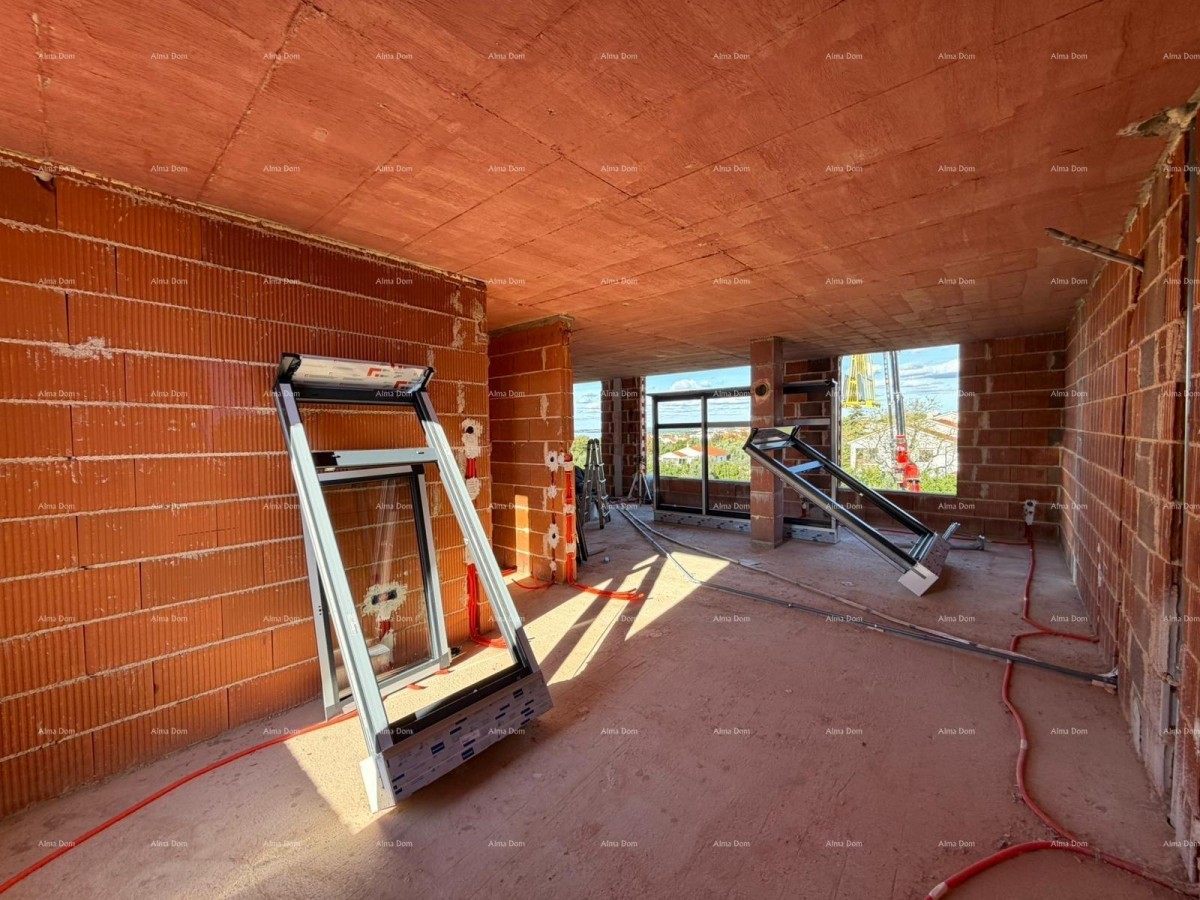 Prodaja modernih stanov v novem stanovanjskem projektu, pogled na morje, Štinjan, B4 20