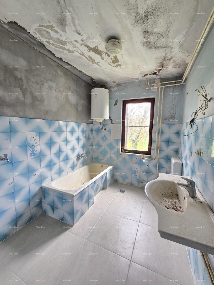 Prostrana hiša blizu Pule! Dva stanovanja - 2500 m² zemljišča! 6