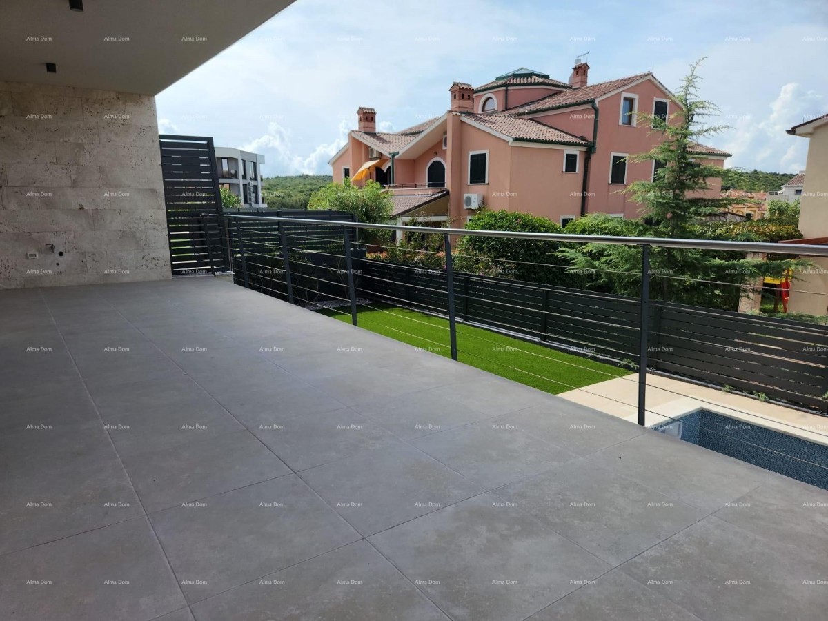 Luxury apartment with a pool, new construction -- Banjole, Volme! 2