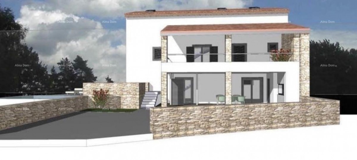 Prodamo hišo v centru Kanfanarja 1