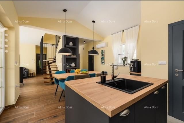 Luksuzna, potpuno namještena istarska vila s studio apartmanom, bazenom i pogledom na more, Kanfanar! 4