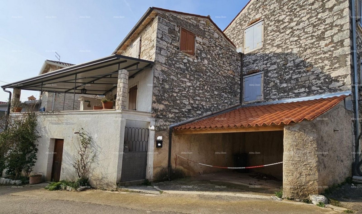 Каменная истарская casa в Бртонигли 2