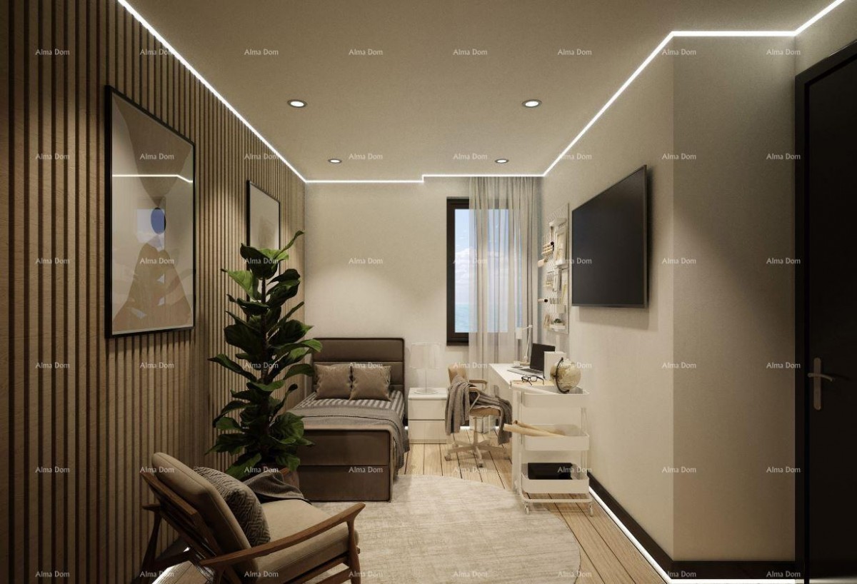 Rovinj – Modern Four-Bedroom Apartment in New Construction, Close to the Sea 8