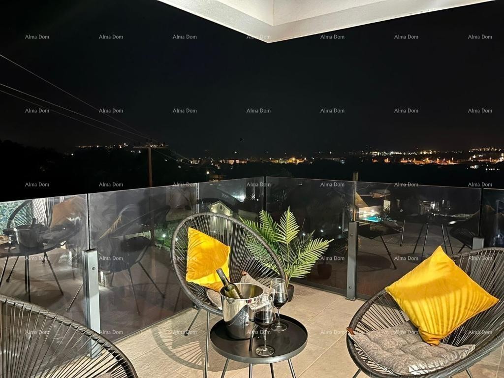 Современный дом с бассейном в Медулине 16