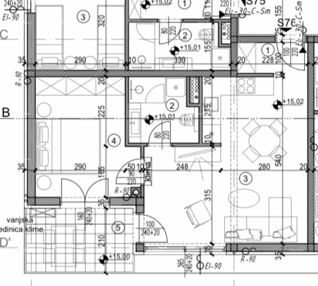 Edificio residenziale moderno con ascensore, vicino al centro. 9