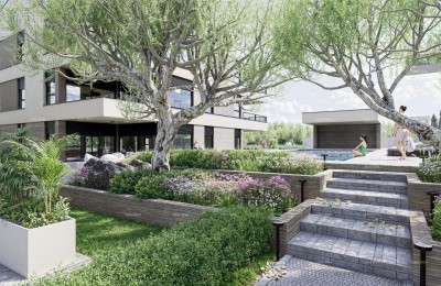 Sale of apartments in modern new construction with a shared pool, Fažana!