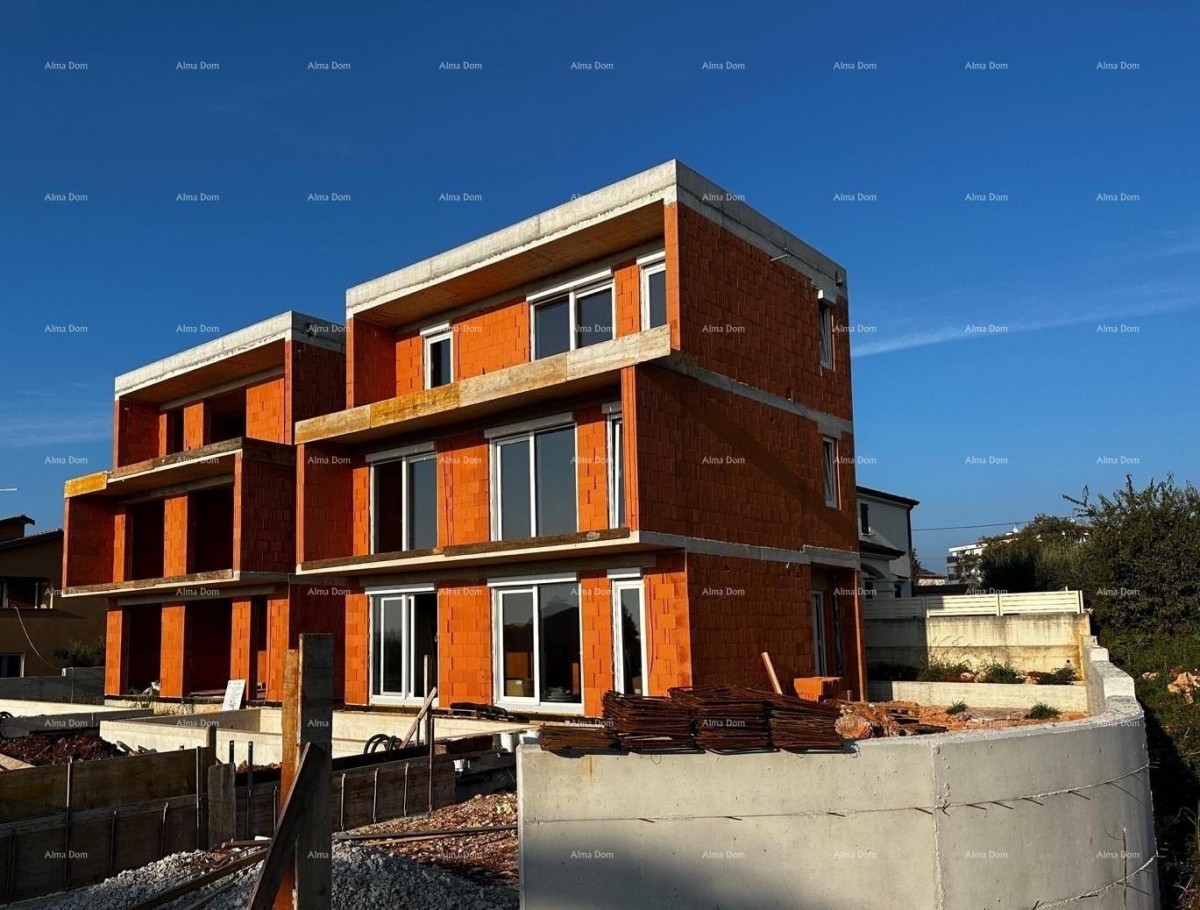 Modern new building with two apartments and panoramic sea view – Žbandaj, Poreč 14