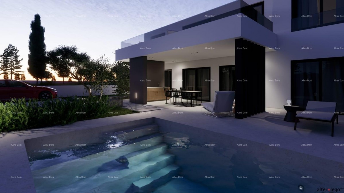 Prodaja zemljišta s  građevinskom dozvolom i projektom, okolica Vodnjana! 3