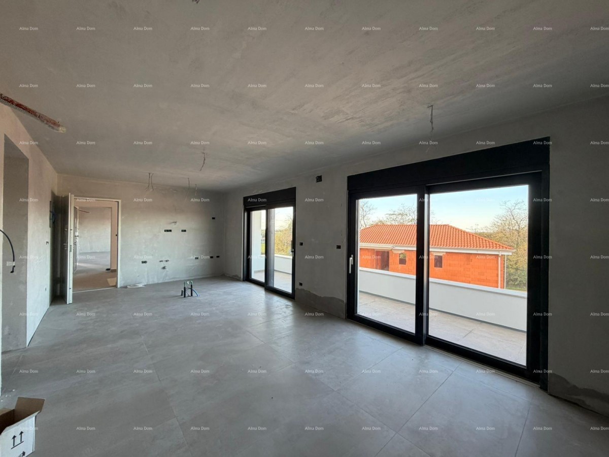 Sale of an apartment in a new building with a sea view, Umag, 17